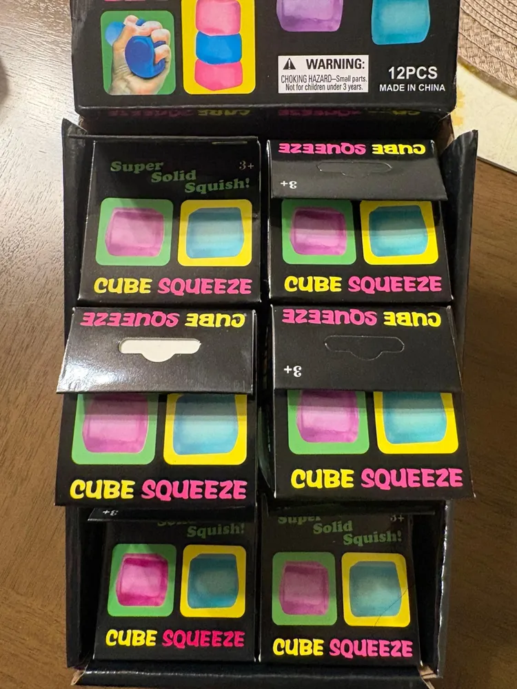Cube Squeeze Super Solid Squish Toys