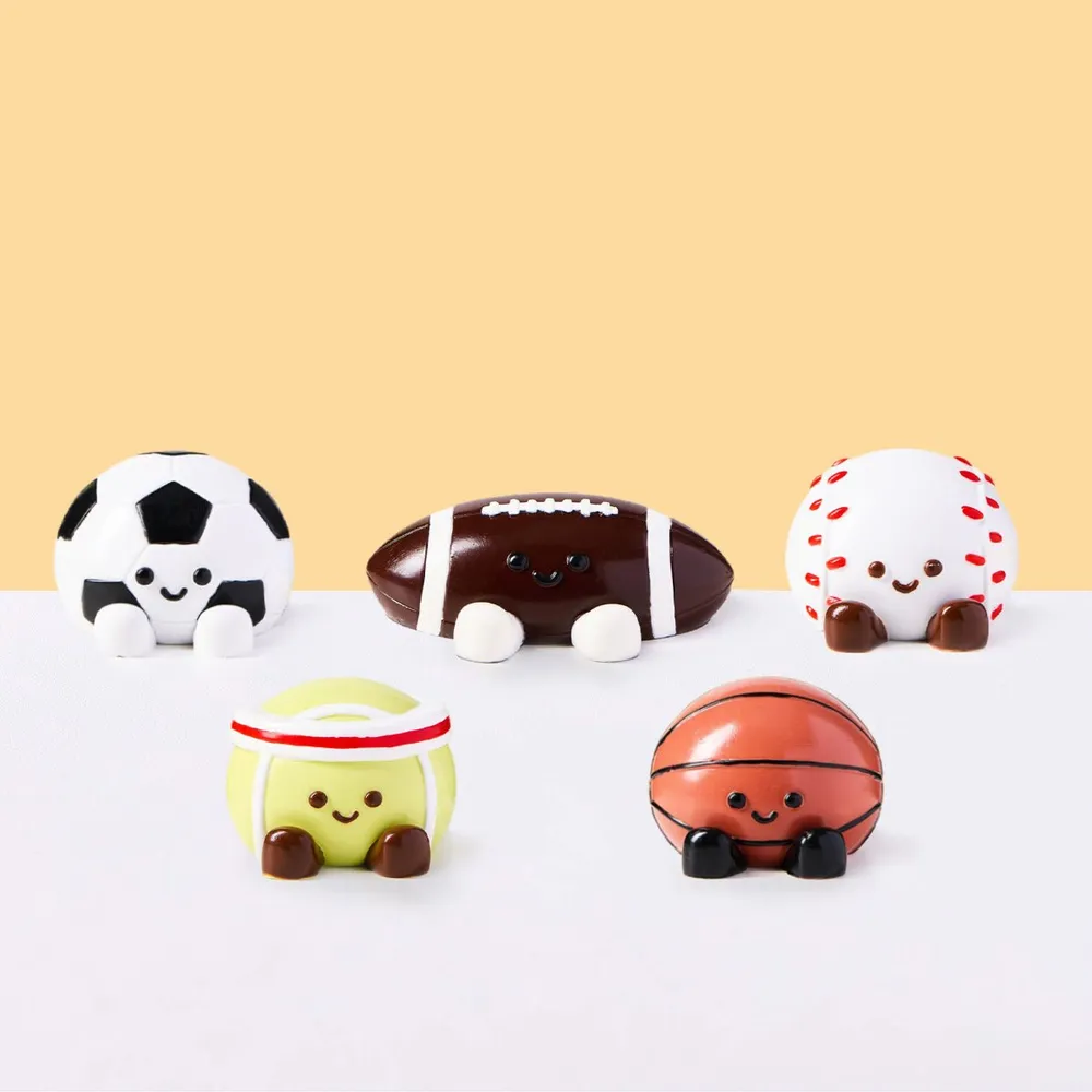 Cute Sports Ball Set Taba Squishy