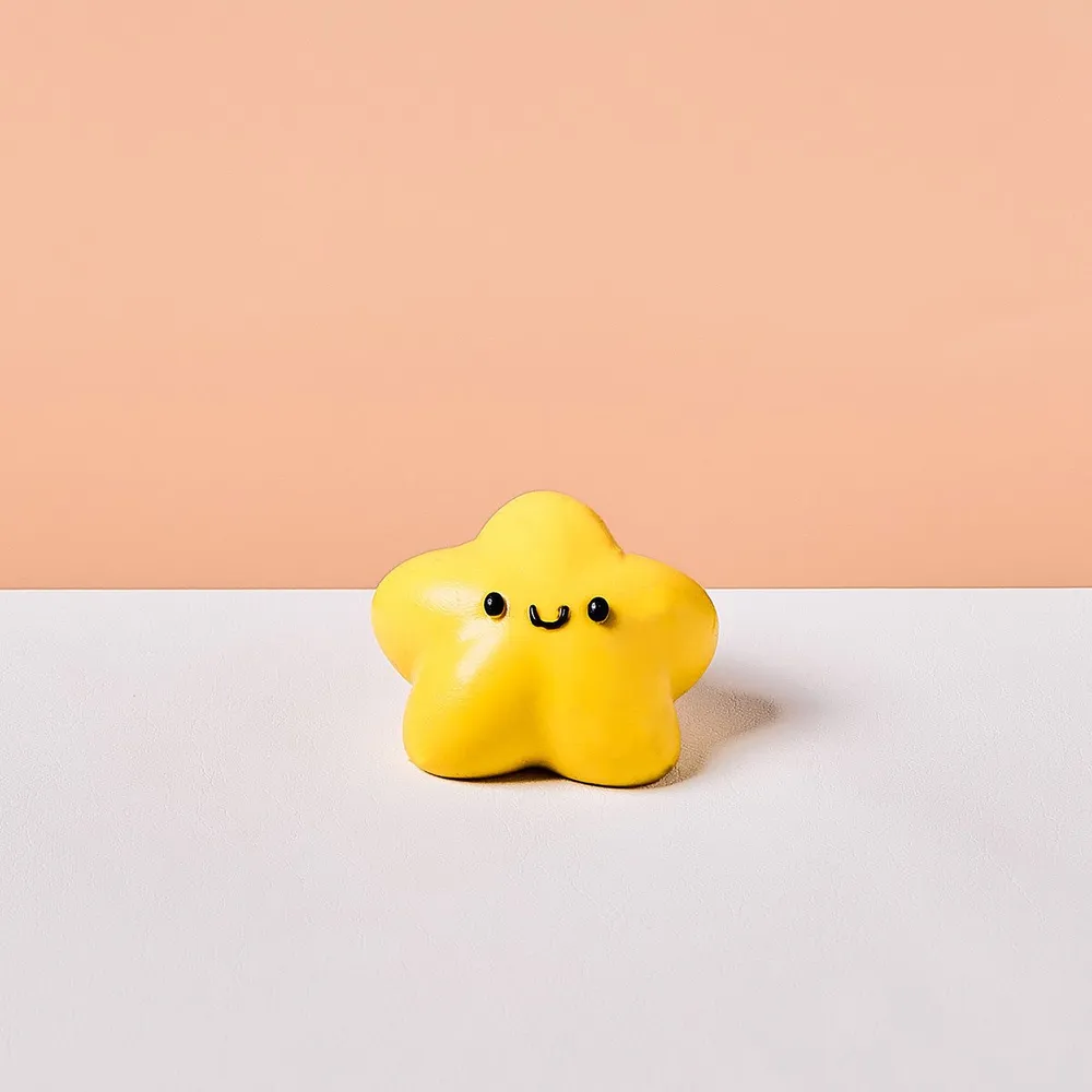 Cute Yellow Star Taba Squishy