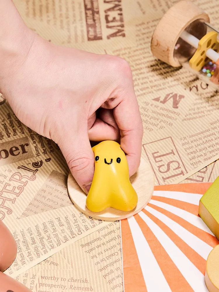Cute Yellow Star Taba Squishy — photo 4