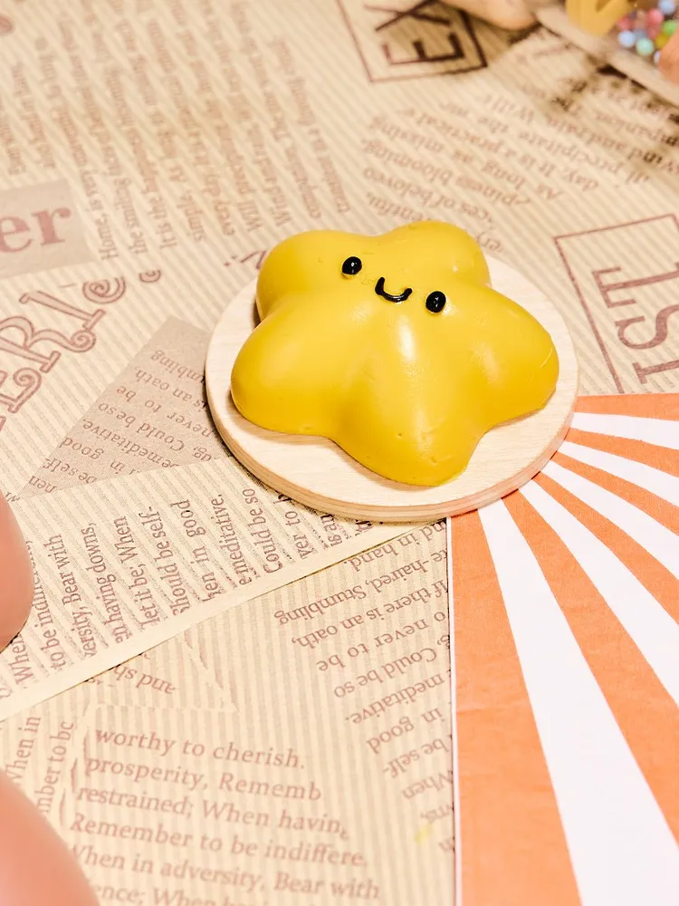 Cute Yellow Star Taba Squishy — photo 6