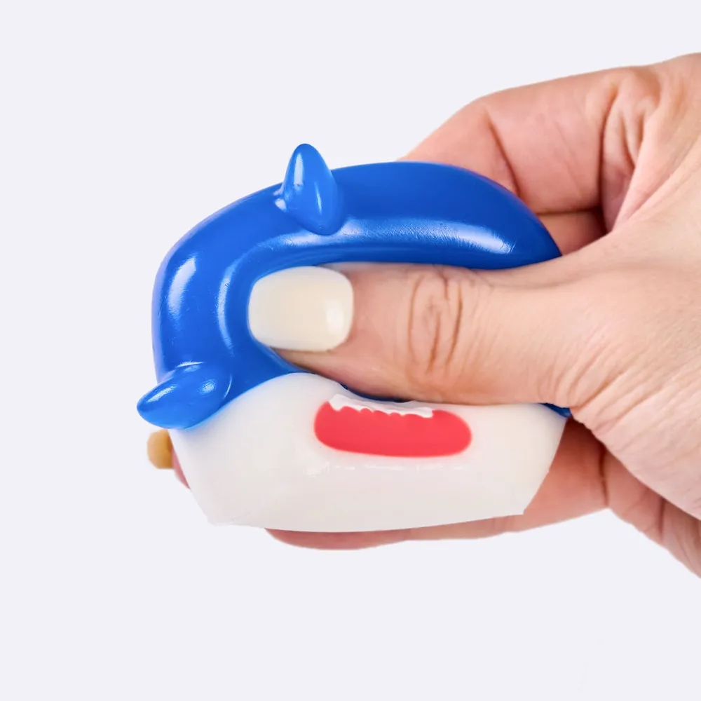 Dark Blue Shark Cube Taba Squishy — photo 3