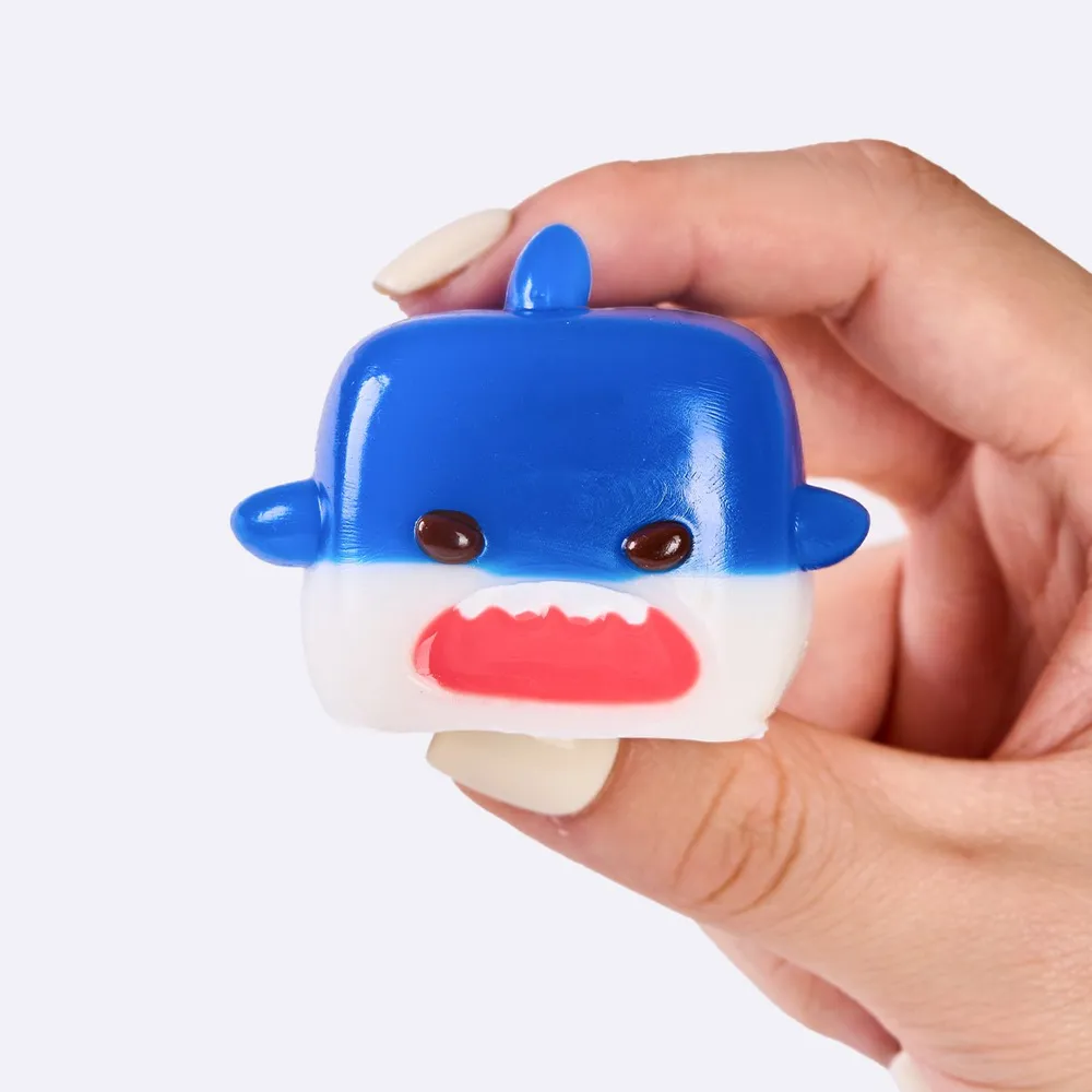 Dark Blue Shark Cube Taba Squishy — photo 4
