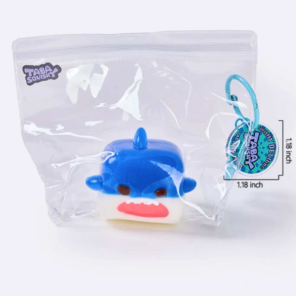 Dark Blue Shark Cube Taba Squishy — photo 6