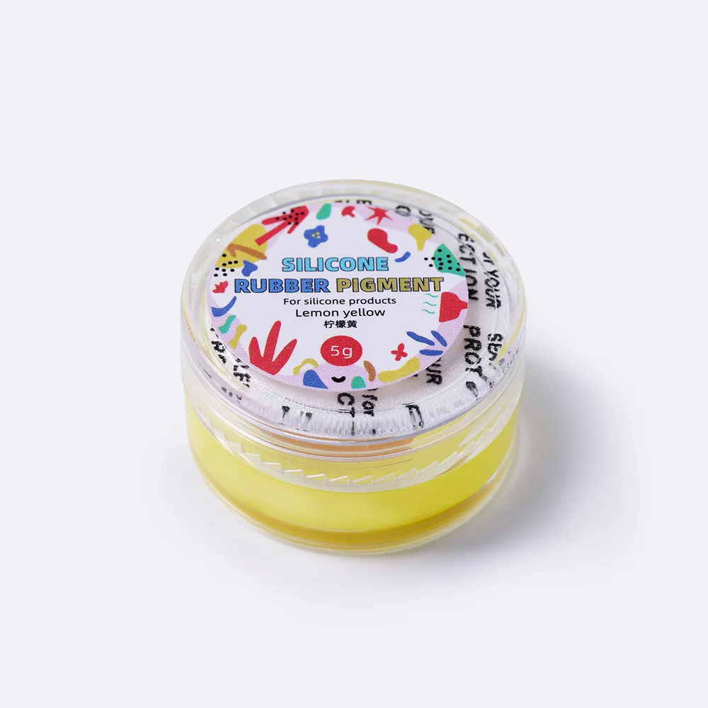 DIY Squishy Silicone Pigment Set – 5 Colors — photo 3