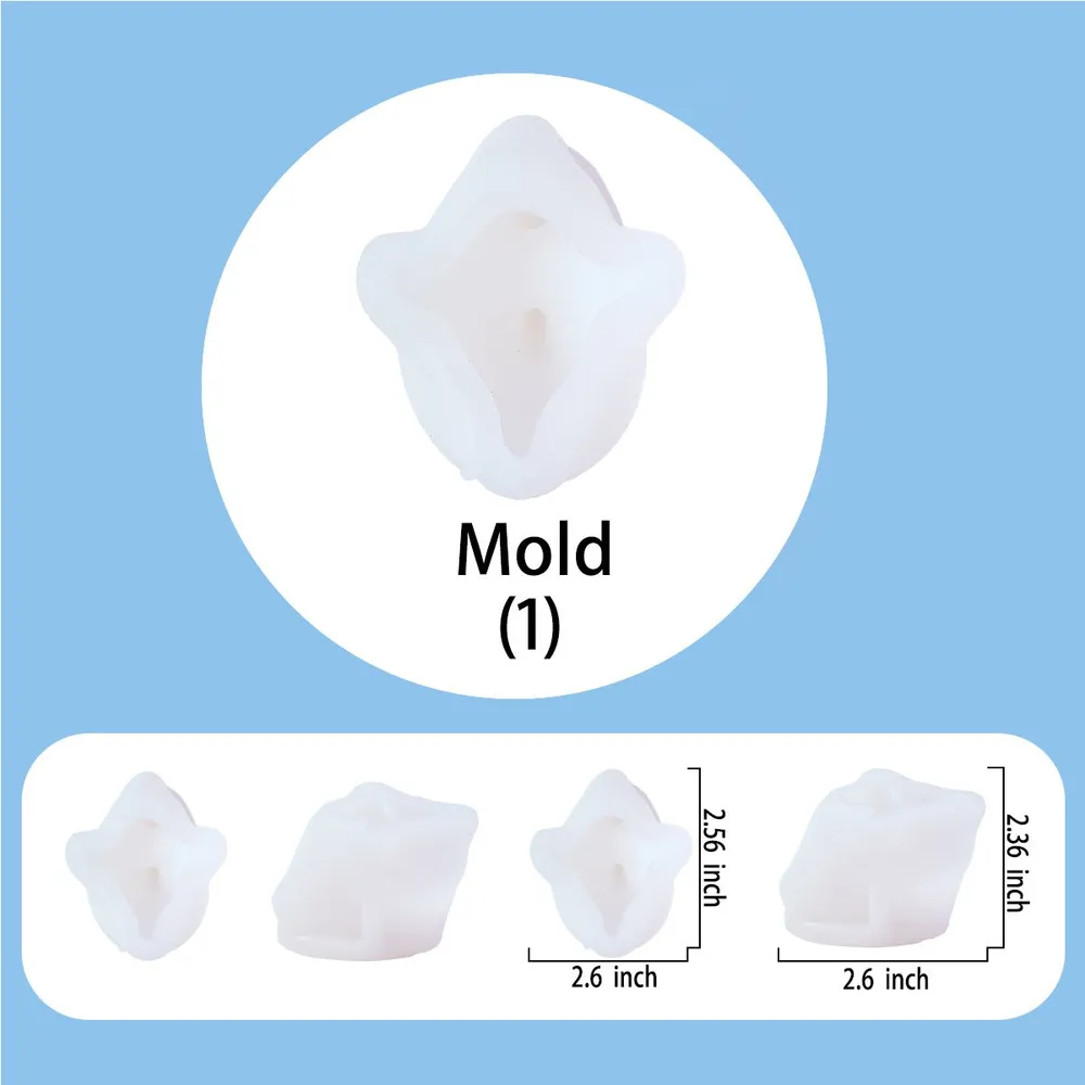 Dolphin Taba Squishy DIY Mold Set — photo 2