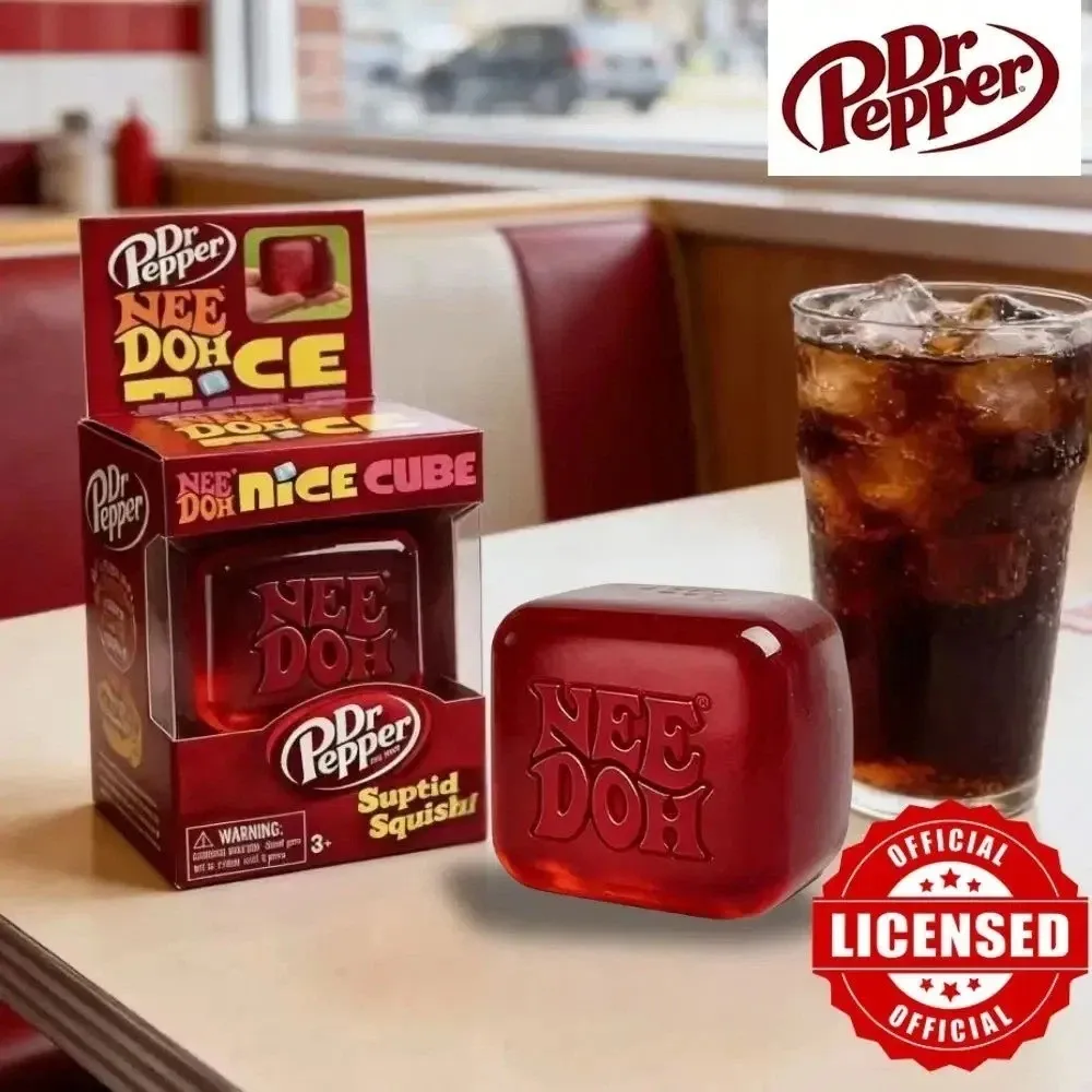 Dr Pepper Nice Cube Squishy Fidget Stress Toy — photo 2