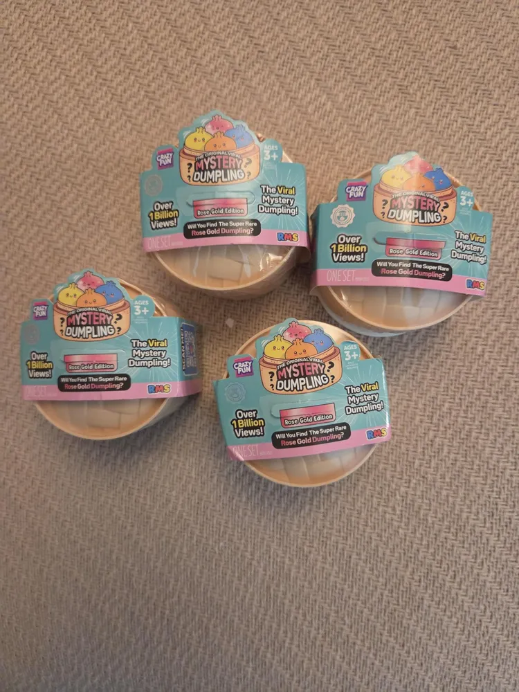 Dumpling Mystery Mini Rose Gold Edition 4 Pack