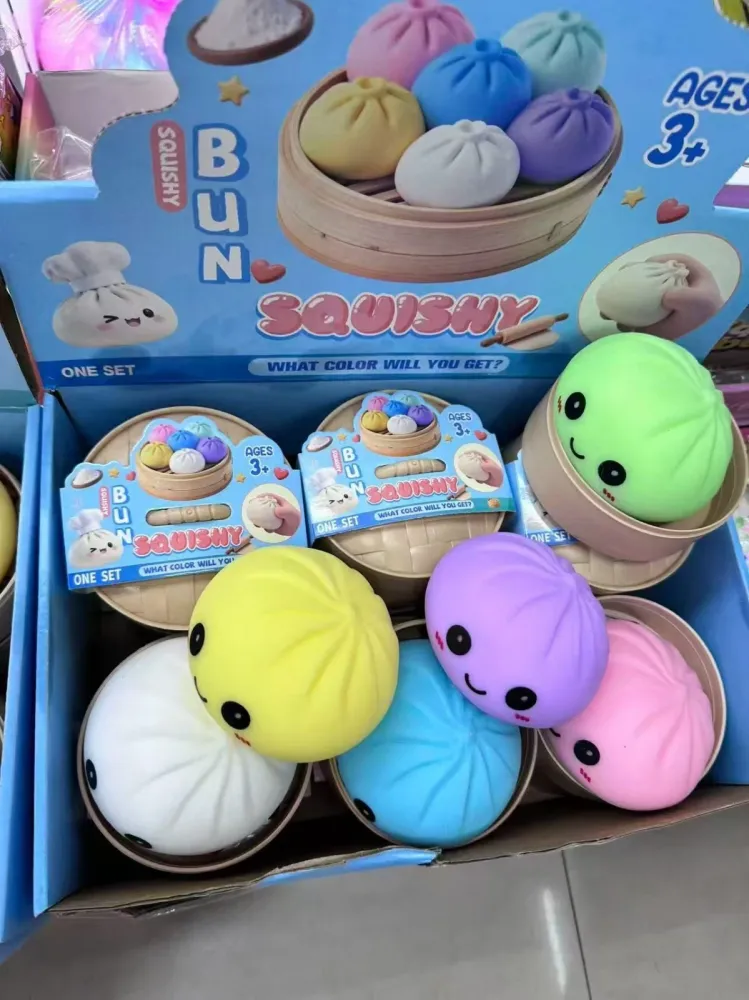 Dumpling Squishy Bao Bun Dim Sum Toy
