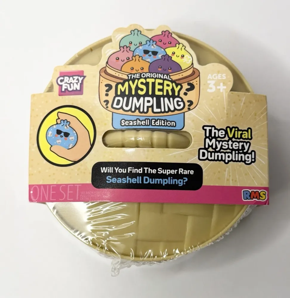 Dumpling Squishy Bun Seashell Edition