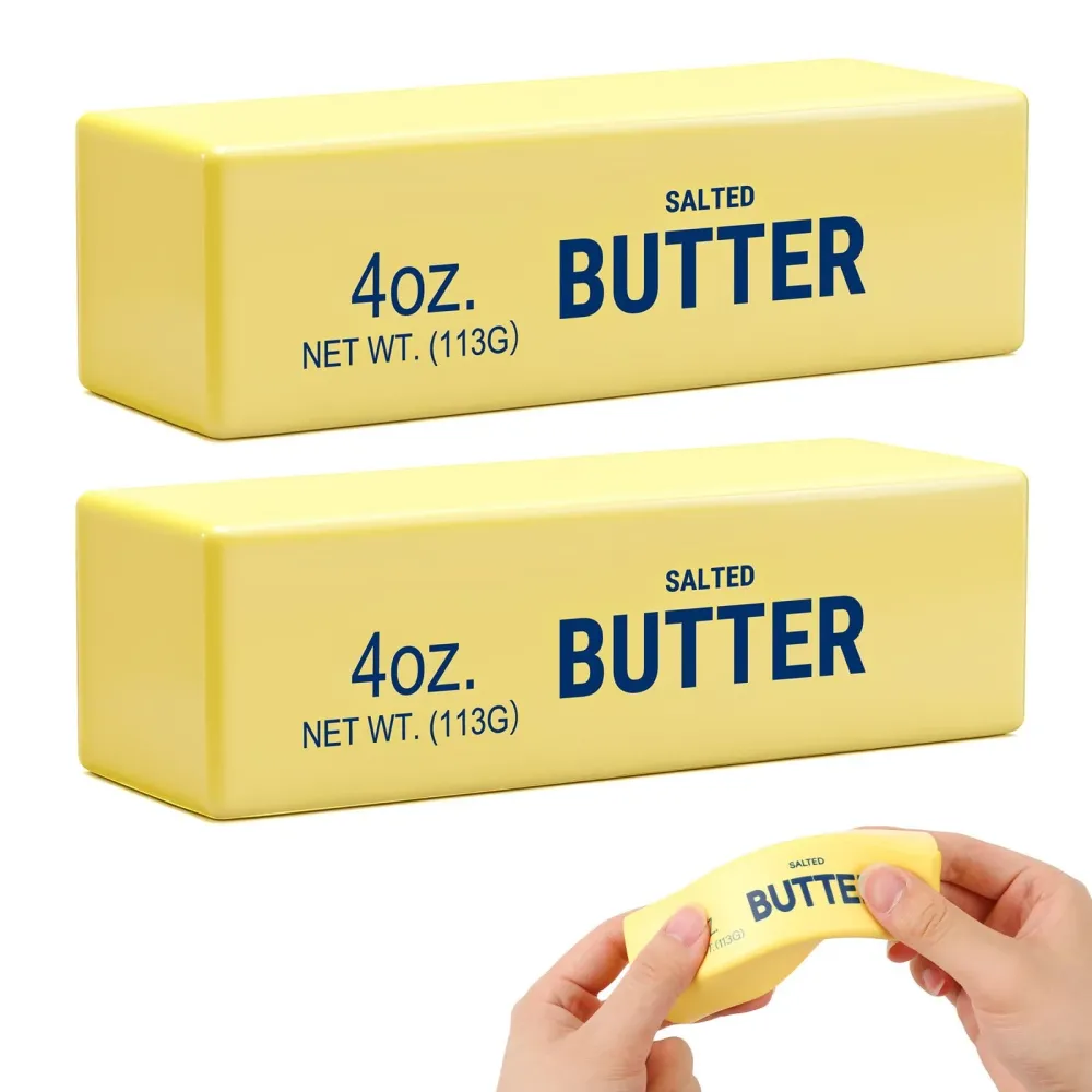 Dumpling Squishy Butter Squeeze Toy — photo 2