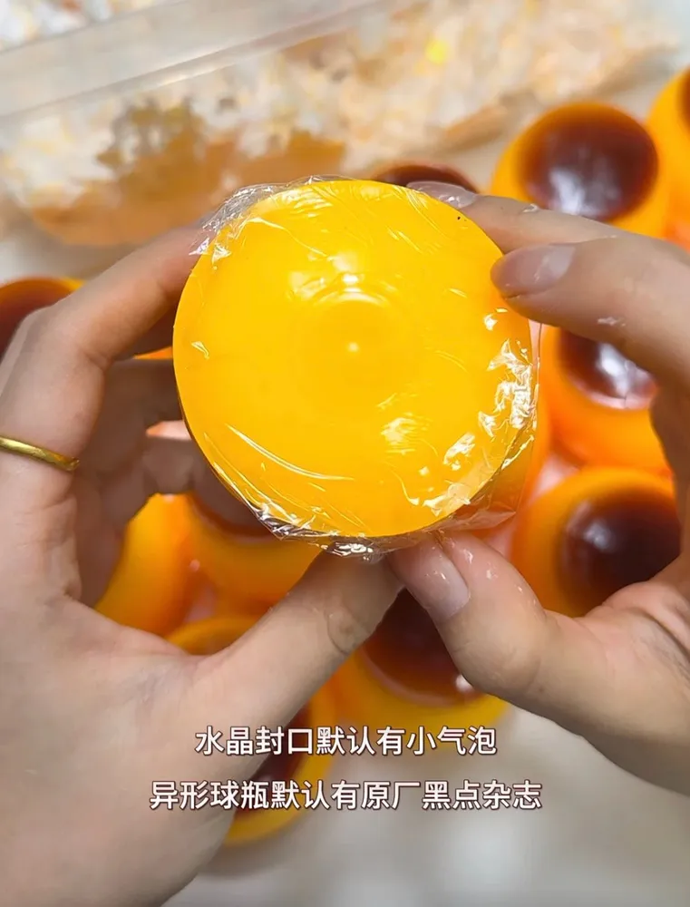 Egg Pudding Stress Ball Squishy Stress Relief Decompression Toy — photo 2