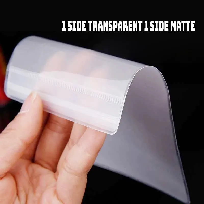 EVA Matte Ziplock Bag Squishy Storage Bags — photo 3