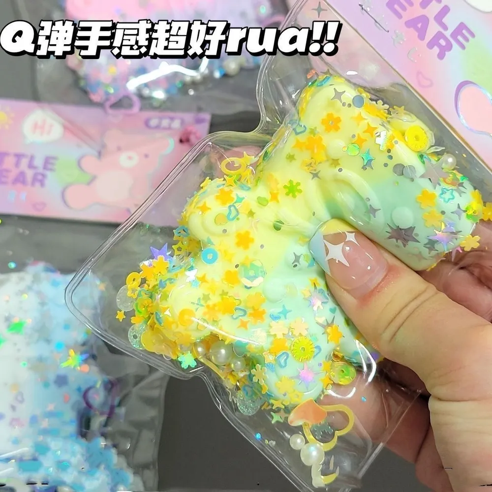 EVA Transparent Ziplock Bag Squishy Storage Bags — photo 3