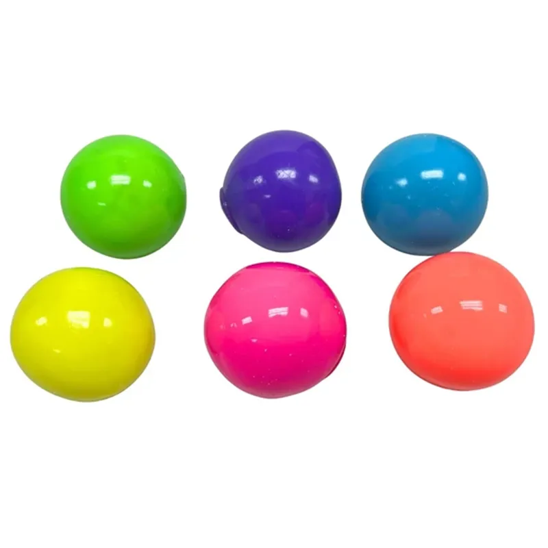 Expressions Rainbow Squeeze Ball Fidget Toys – Colorful Stress Relief Sensory Squishy Set — photo 3