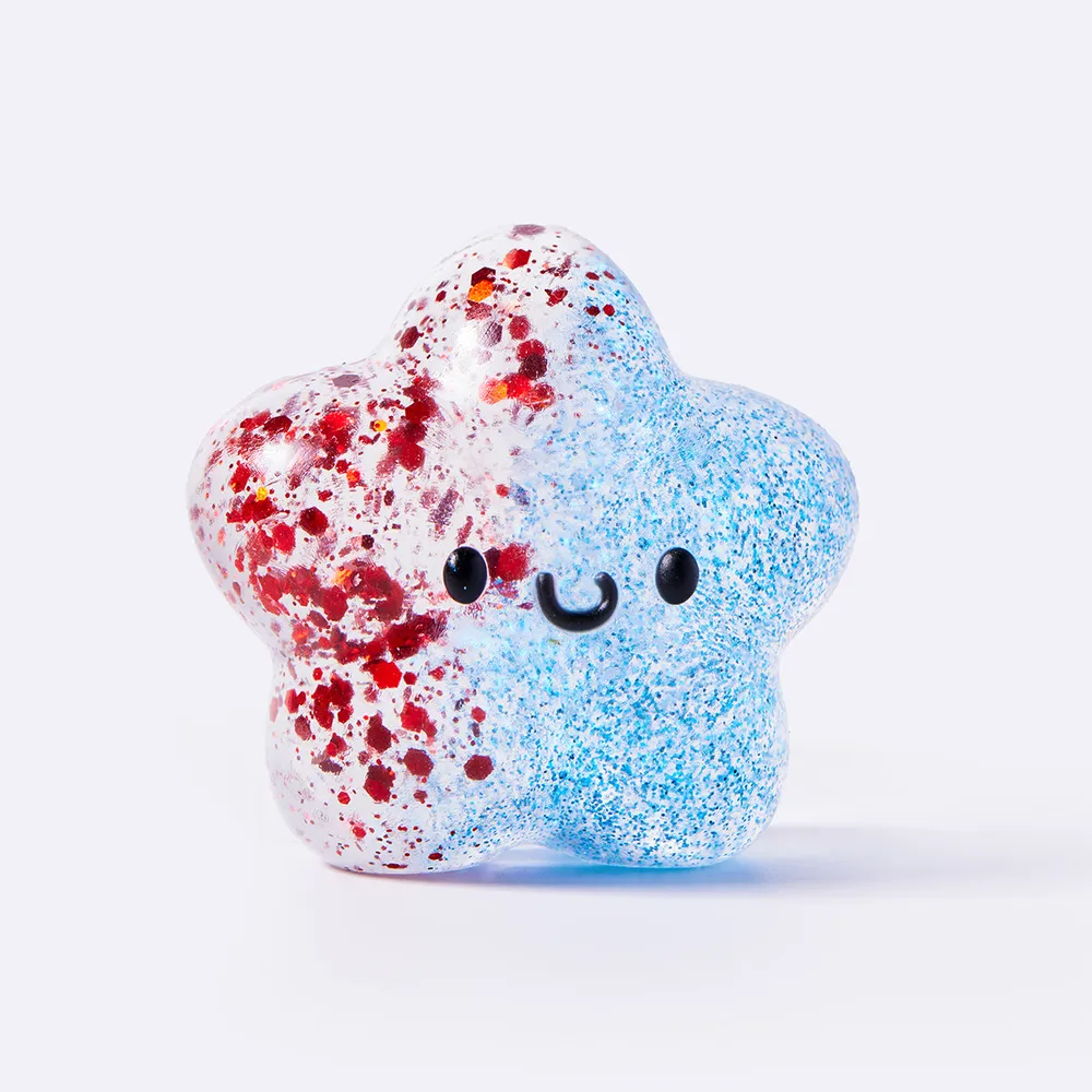 Firework Glitter Star Taba Squishy