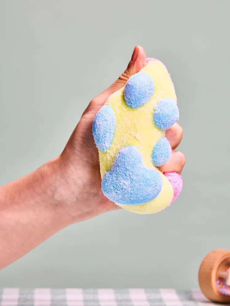 Flocked Big Paw Taba Squishy — photo 2
