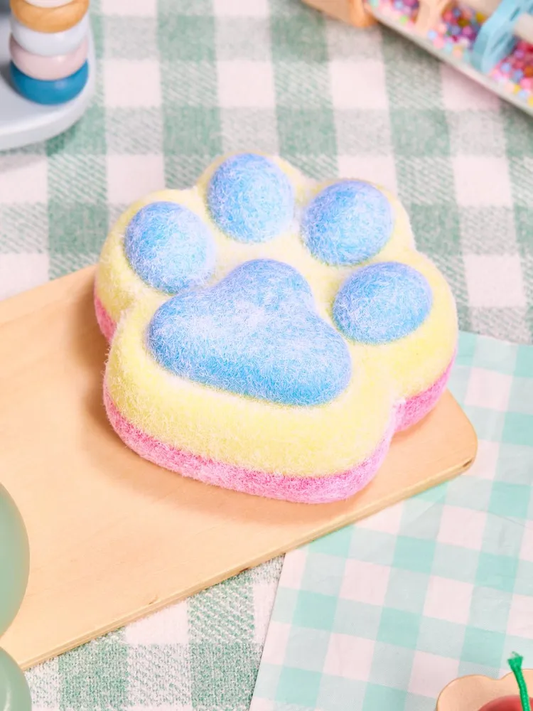 Flocked Big Paw Taba Squishy — photo 6