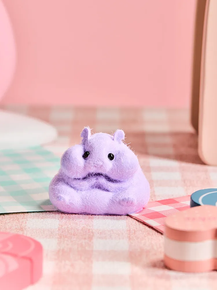 Flocked Hamster Taba Squishy — photo 2