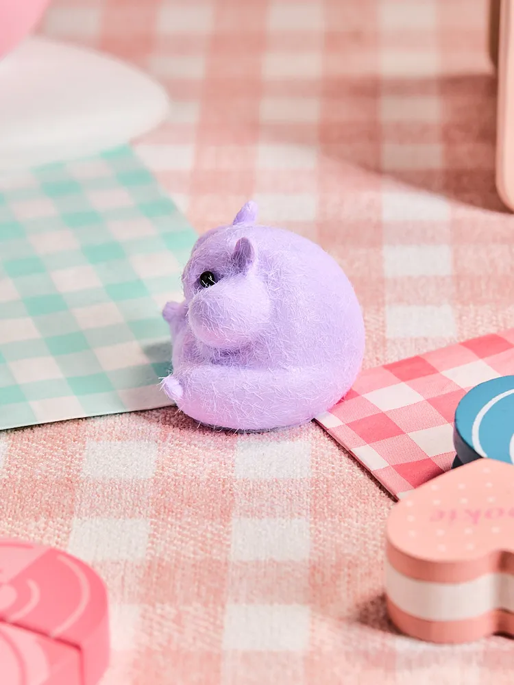 Flocked Hamster Taba Squishy — photo 3