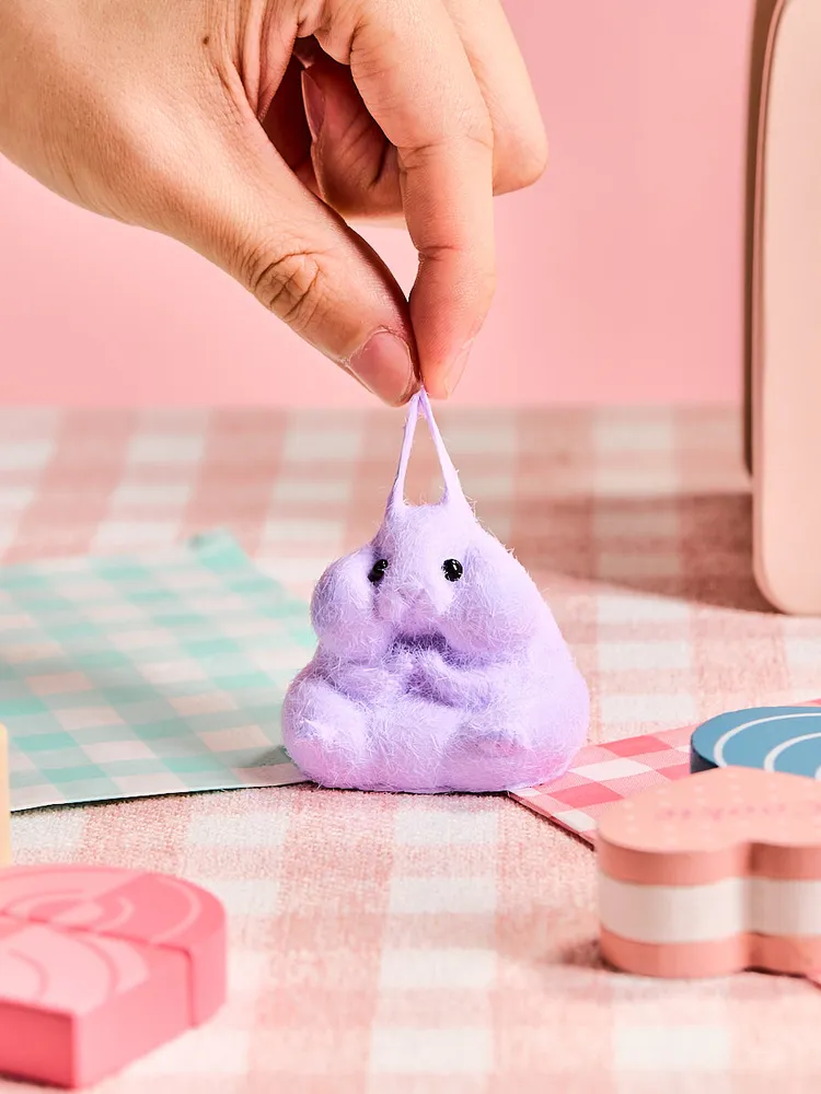 Flocked Hamster Taba Squishy — photo 4