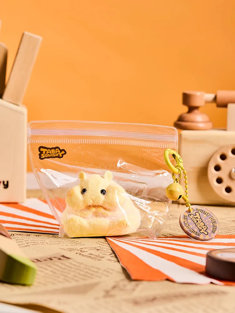 Flocked Hamster Taba Squishy — photo 2