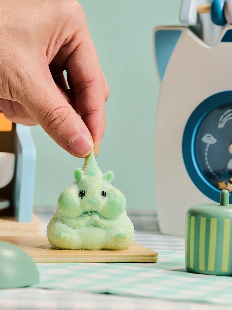 Flocked Hamster Taba Squishy — photo 4