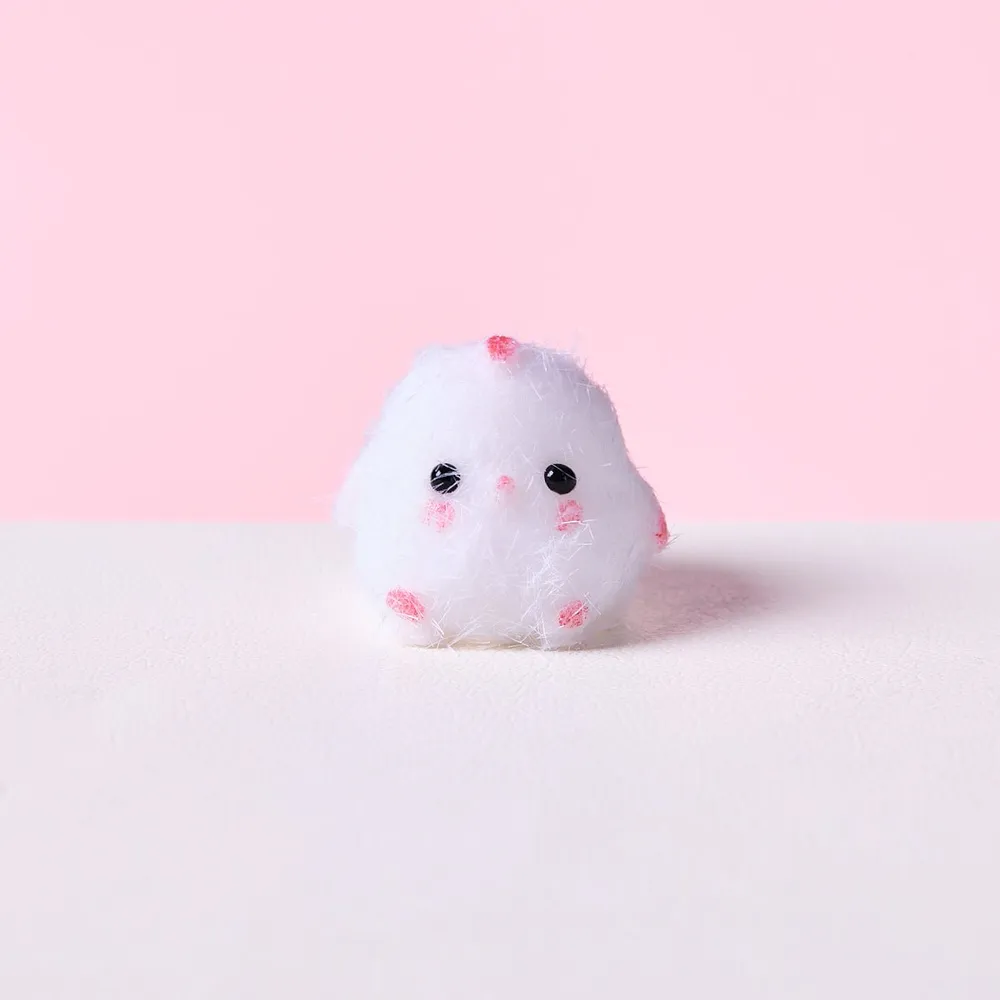 Flocked Mini Chick Taba Squishy