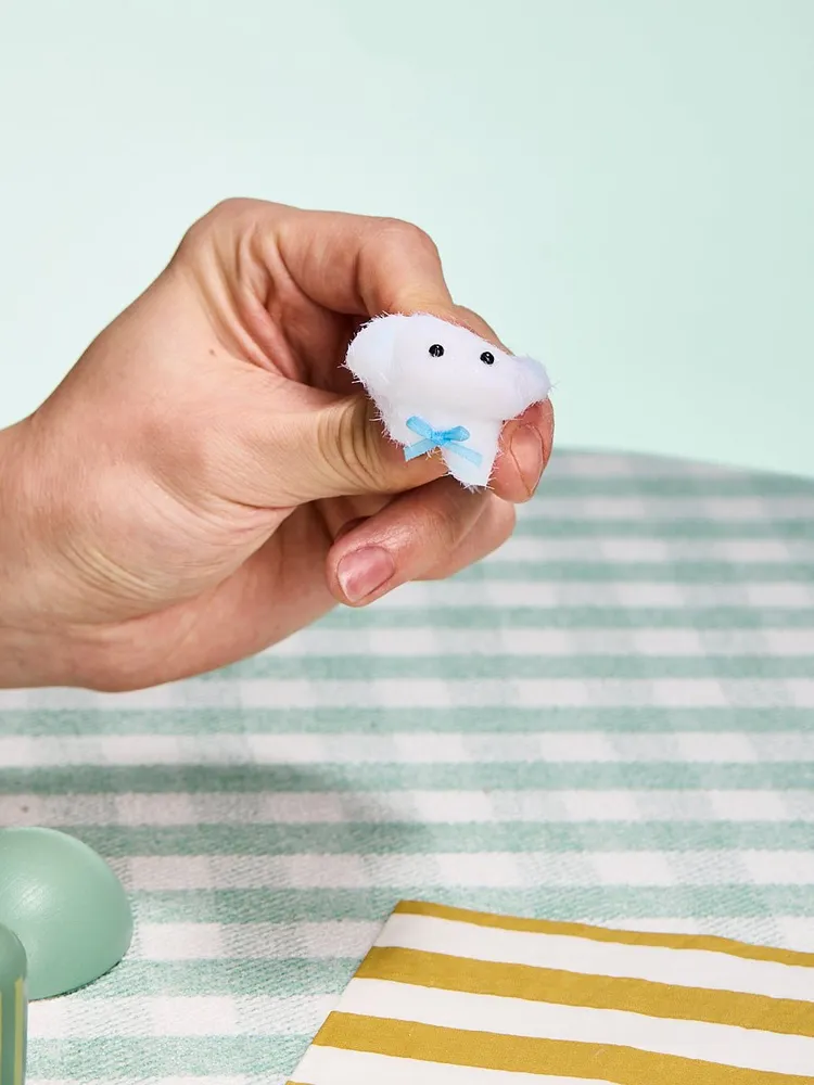 Flocked Mini Dog Taba Squishy — photo 3
