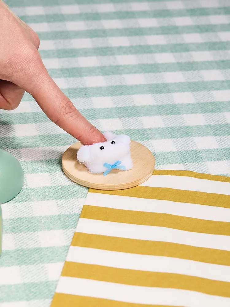 Flocked Mini Dog Taba Squishy — photo 5