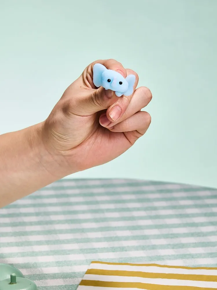 Flocked Mini Elephant Taba Squishy — photo 2