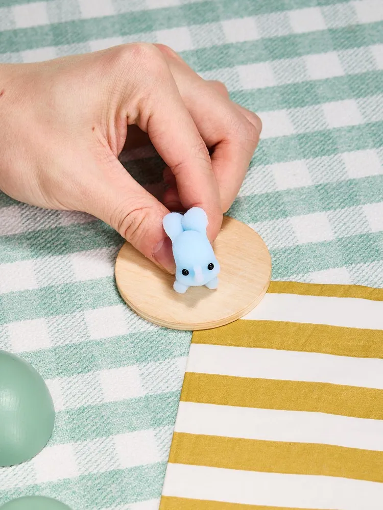 Flocked Mini Elephant Taba Squishy — photo 3