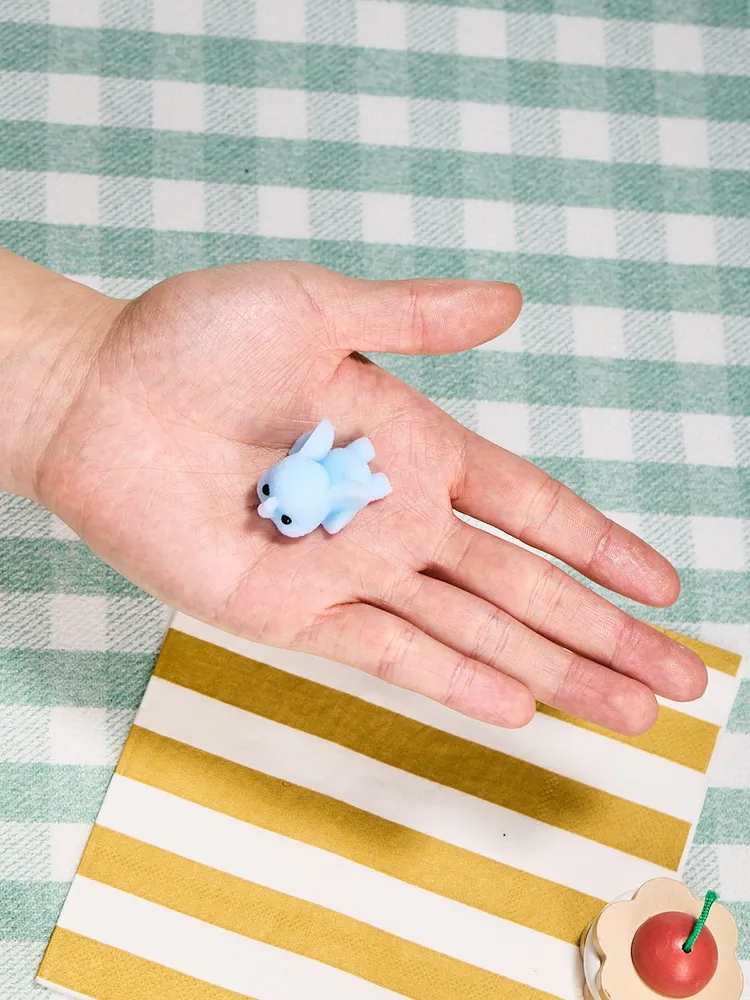 Flocked Mini Elephant Taba Squishy — photo 5