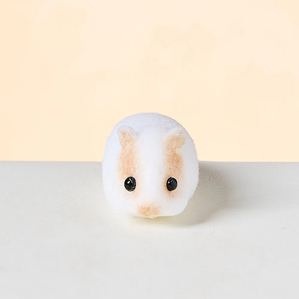 Flocked Mini Guinea Pig Taba Squishy