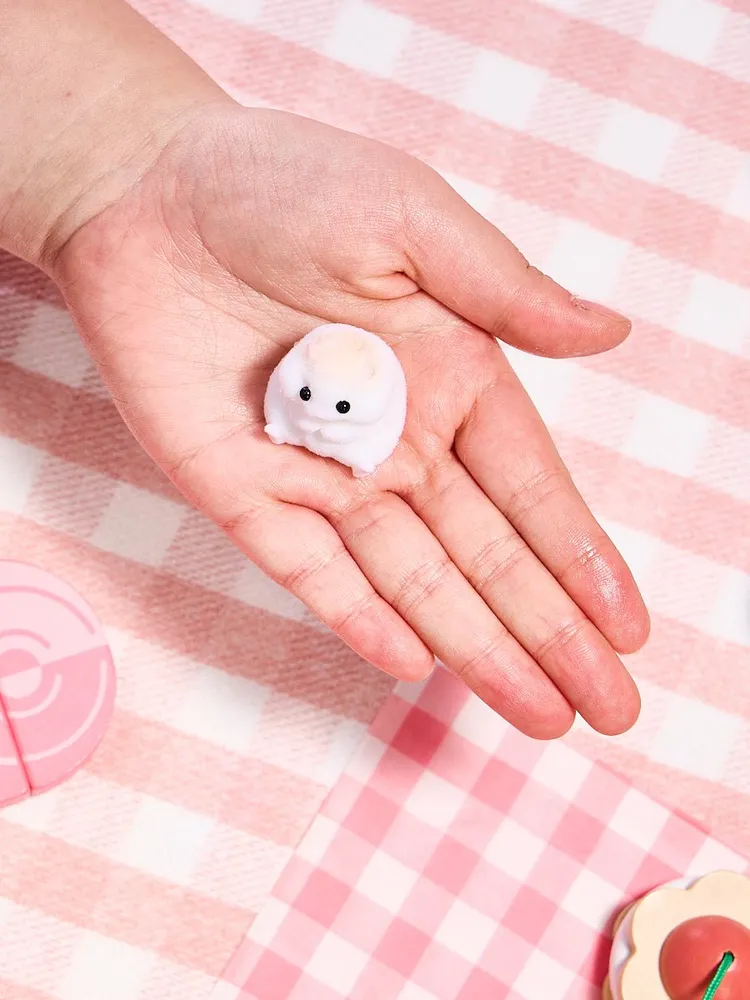 Flocked Mini Hamster Taba Squishy — photo 4