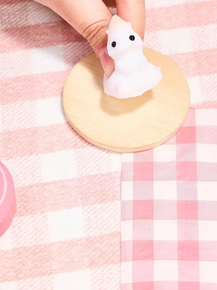 Flocked Mini Hamster Taba Squishy — photo 6