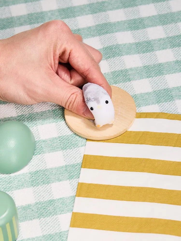 Flocked Mini Penguin Taba Squishy — photo 5