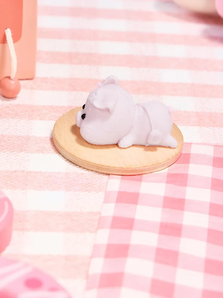 Flocked Mini Pink Pig Taba Squishy — photo 6