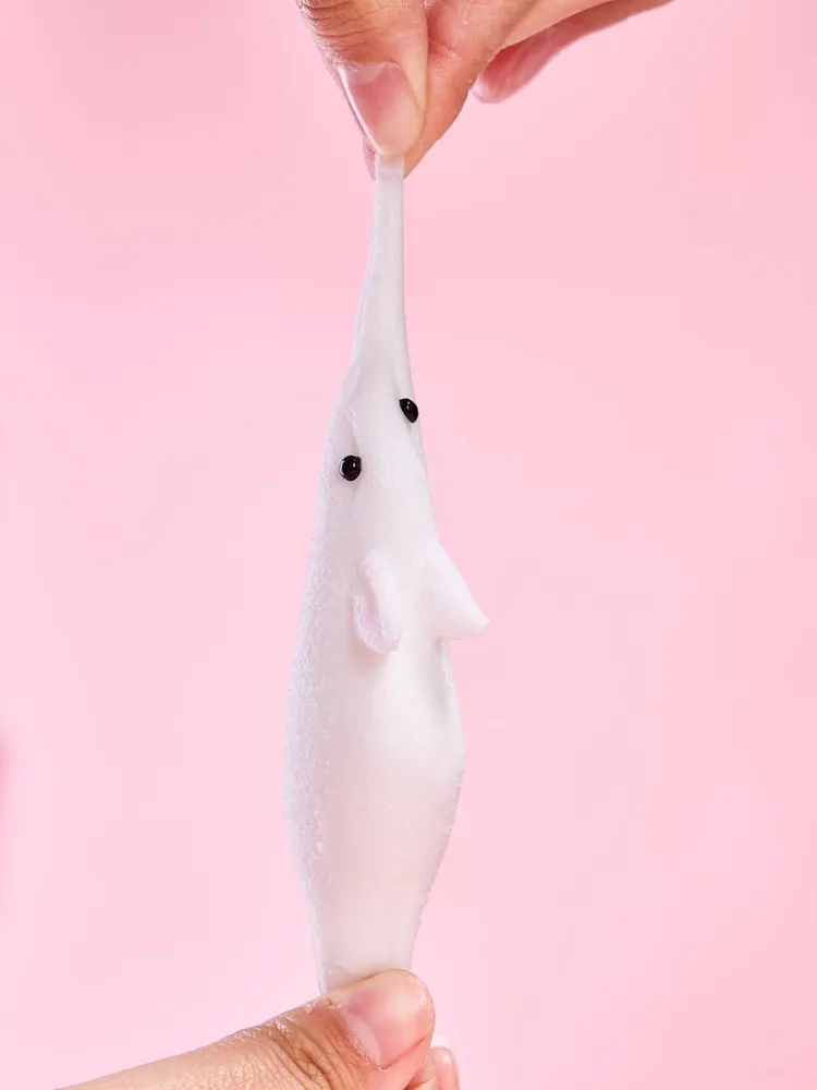 Flocked Mini Rabbit Taba Squishy — photo 3