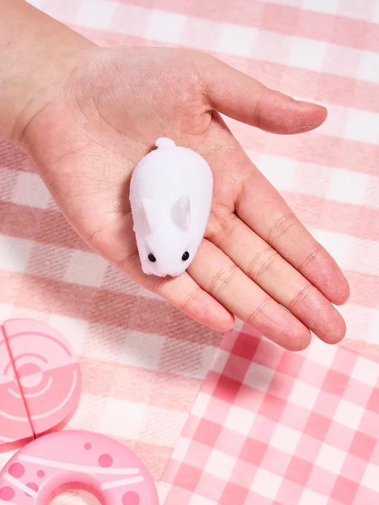 Flocked Mini Rabbit Taba Squishy — photo 4