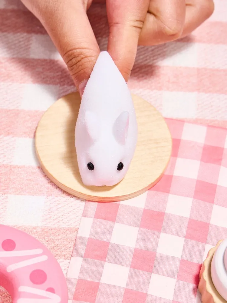 Flocked Mini Rabbit Taba Squishy — photo 6