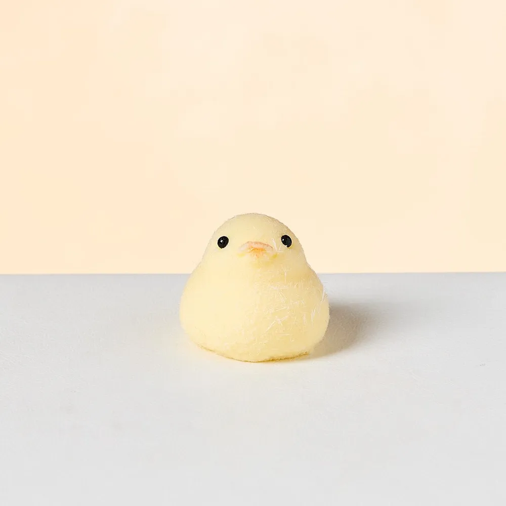 Flocked Mini Yellow Duck Taba Squishy