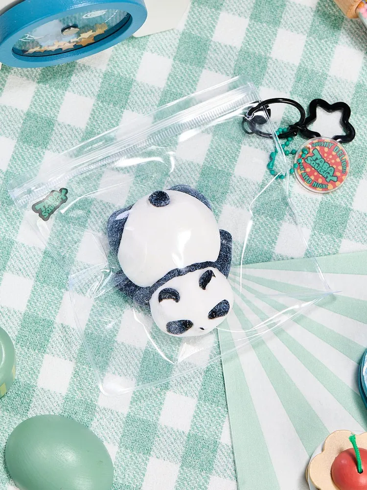 Flocked Panda Taba Squishy — photo 5
