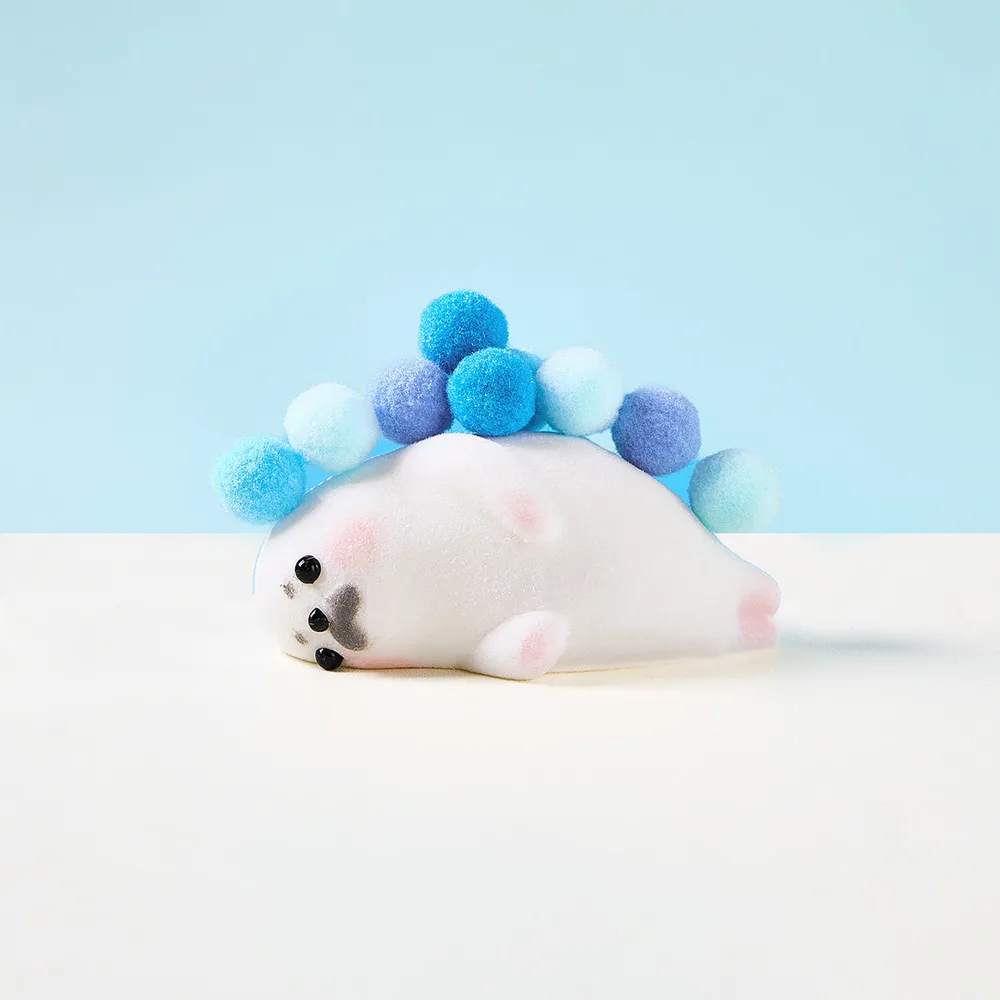 Flocked Seal Taba Squishy