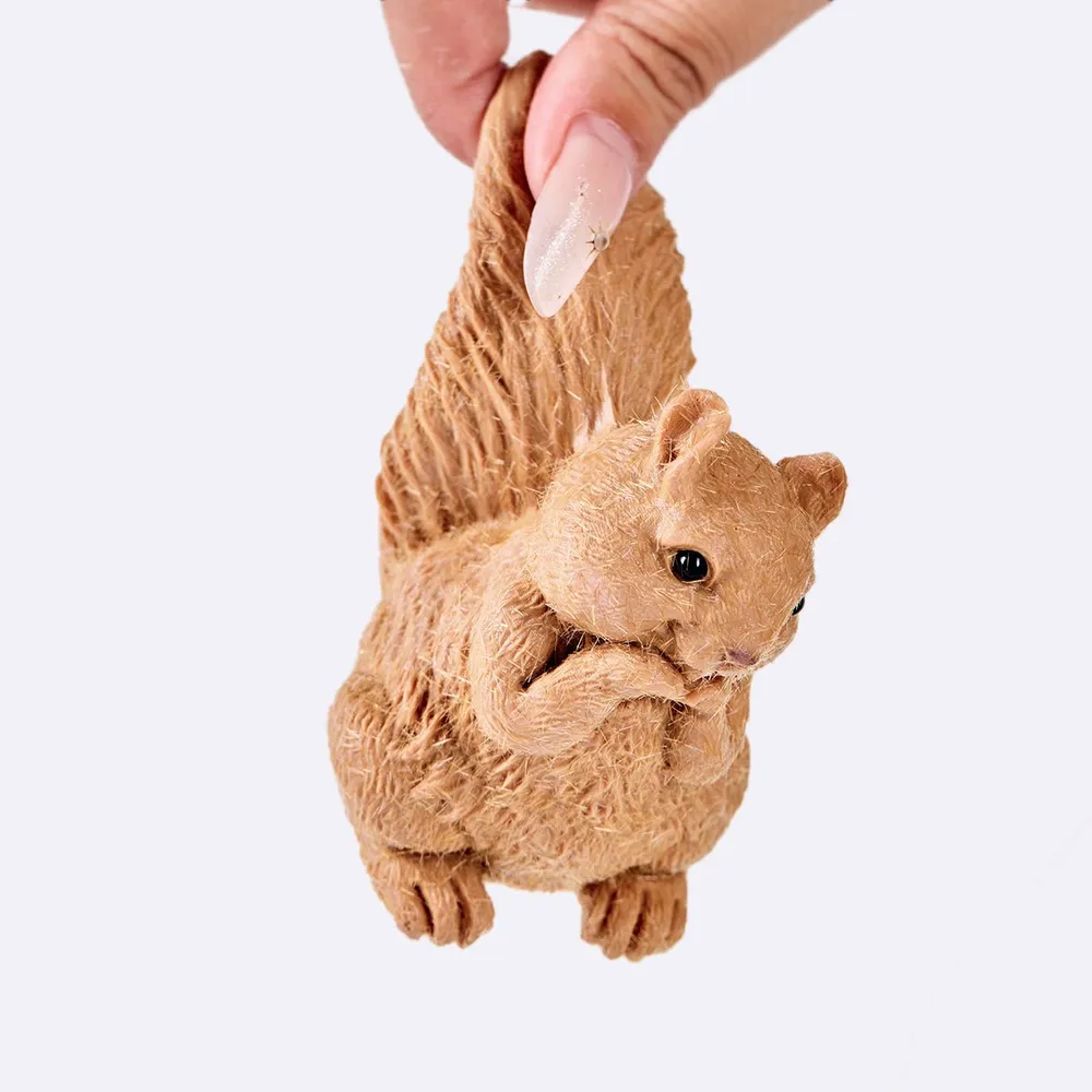 Flocked Squirrel Taba Squishy — photo 2