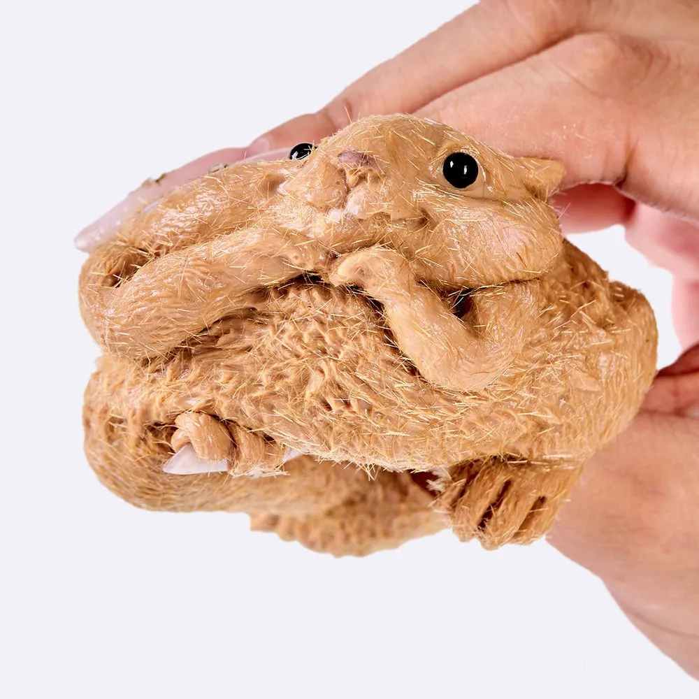 Flocked Squirrel Taba Squishy — photo 3
