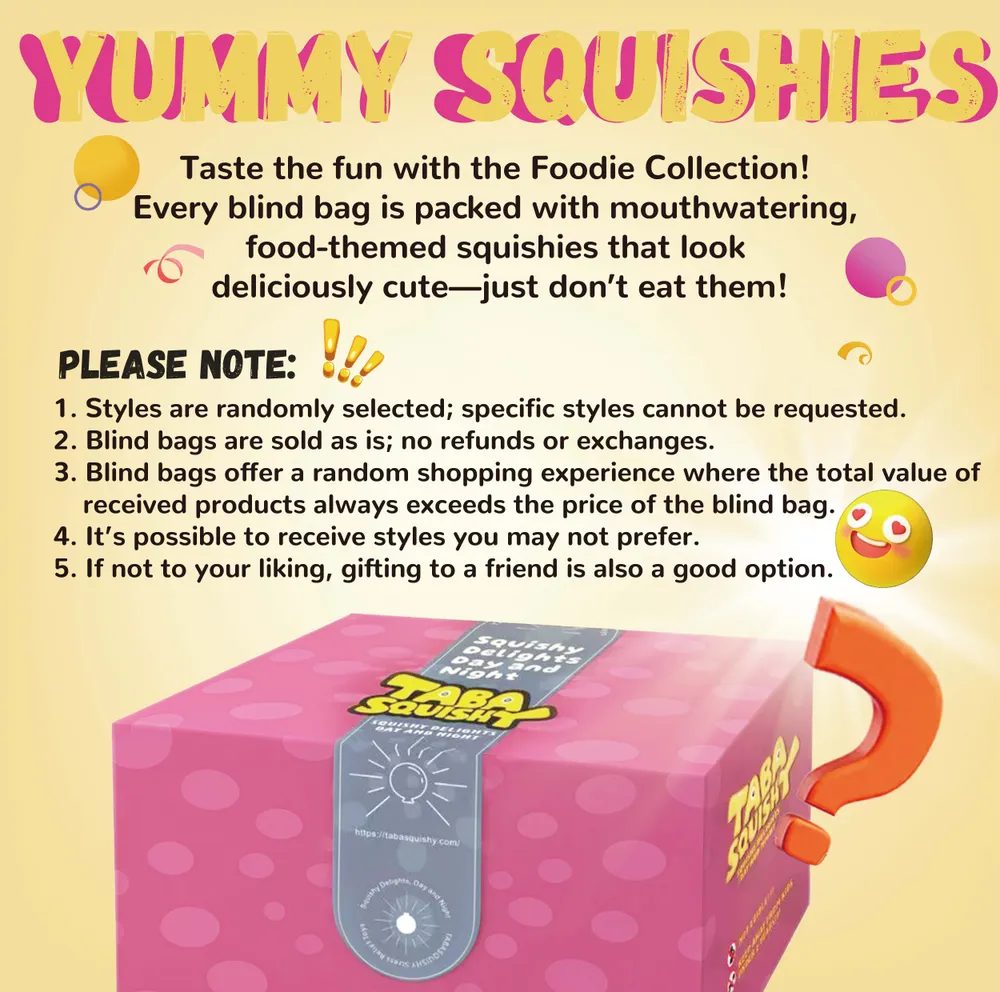 Food Blind Bag Taba Squishy — photo 2