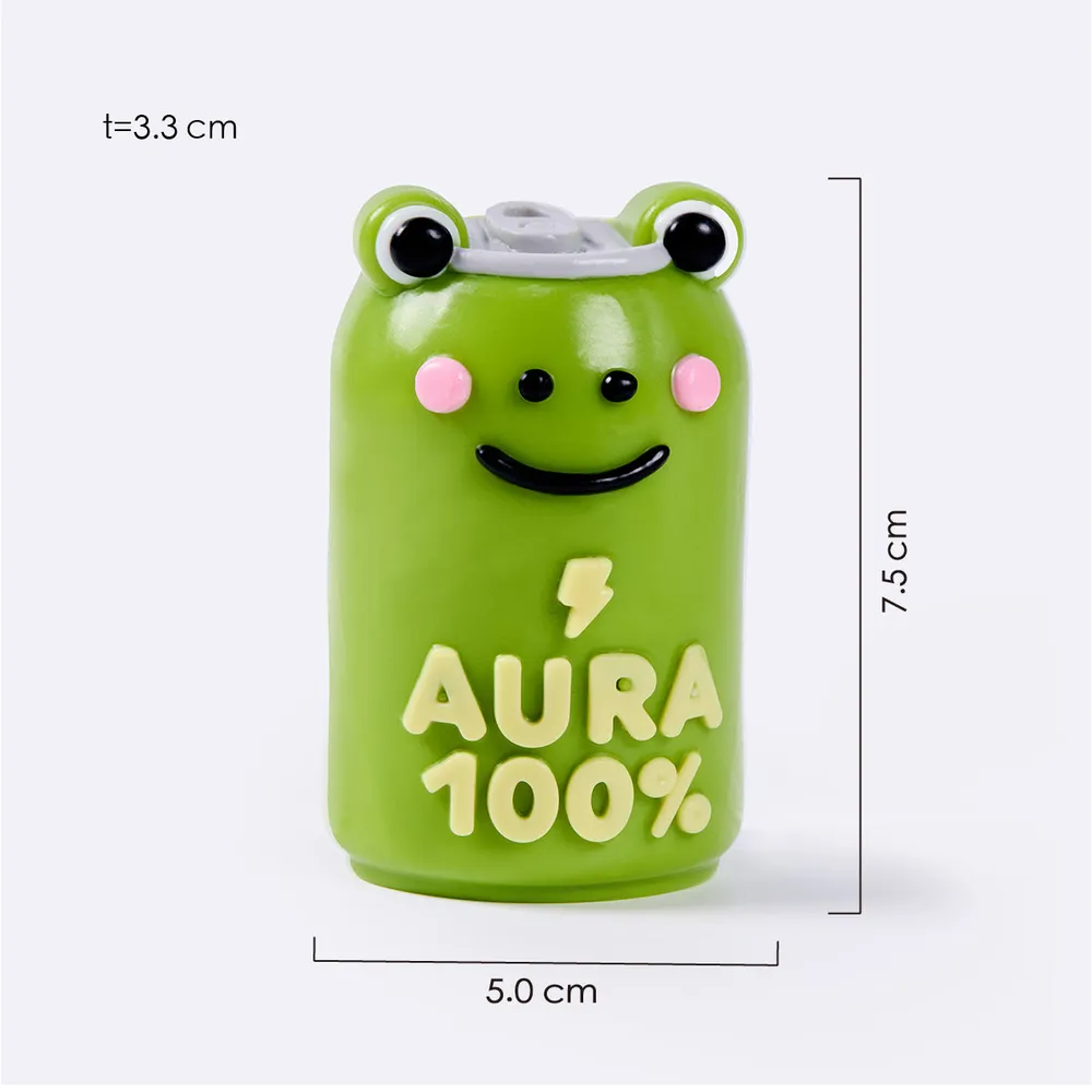 青蛙能量罐	Frog Energy Can Taba Squishy — photo 2