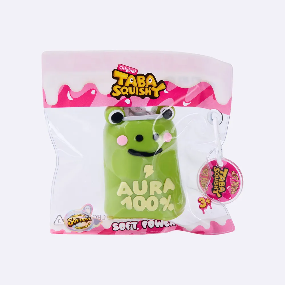 青蛙能量罐	Frog Energy Can Taba Squishy — photo 3
