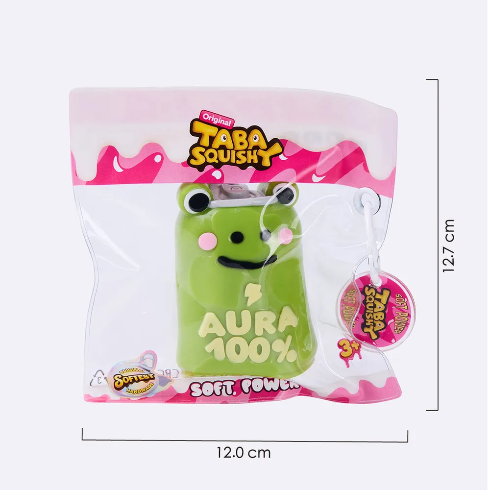 青蛙能量罐	Frog Energy Can Taba Squishy — photo 6